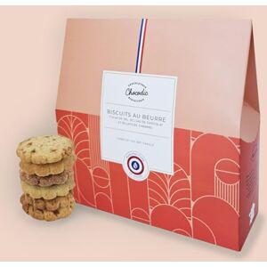 chocodic Coffret de Biscuits de Fabrication Artisanale Fleur de sel, pépites de chocolat et caramel Anniversaire Remerciement Fête des Pères ou des Mères Pâques Noël (150g, Assortiment) - Publicité chocodic Coffret de Biscuits de Fabrication Artisanale Fleur de sel, pépites de chocolat et caramel Anniversaire Remerciement Fête des Pères ou des Mères Pâques Noël (150g, Assortiment) - Publicité