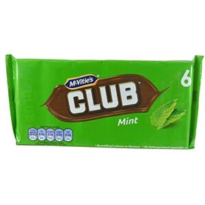 McVitie's Biscuit au chocolat à la menthe Club 6 barres par paquet Lot de 3 - Publicité McVitie's Biscuit au chocolat à la menthe Club 6 barres par paquet Lot de 3 - Publicité