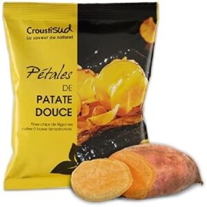 CHIPS PÉTALES DE PATATE DOUCE 70G, CROUSTISUD, UNITÉ - Publicité CHIPS PÉTALES DE PATATE DOUCE 70G, CROUSTISUD, UNITÉ - Publicité