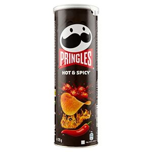 Pringles Chips Hot & Spicy, 175g - Publicité