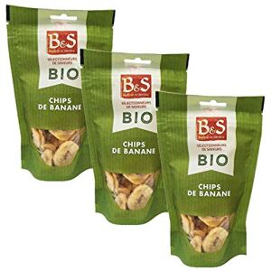 B&S Lot 3x Chips de bananes BIO sachet 70g - Publicité B&S Lot 3x Chips de bananes BIO sachet 70g - Publicité