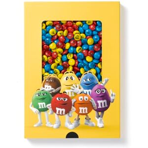 M&M'S COLLECTION Choco Coffret 400g Anniversaire Bonbons Chocolat au Lait Imprimés Jaune, Bleu et Rouge, parfaits pour Gâteau, Cadeau, Fête - Publicité M&M'S COLLECTION Choco Coffret 400g Anniversaire Bonbons Chocolat au Lait Imprimés Jaune, Bleu et Rouge, parfaits pour Gâteau, Cadeau, Fête - Publicité