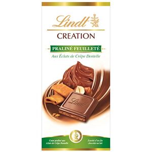 Lindt Création Lait Praline Feuilleté 150 g Lot de 7 - Publicité Lindt Création Lait Praline Feuilleté 150 g Lot de 7 - Publicité