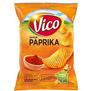 Vico Chips Saveur Paprika, 120g - Publicité Vico Chips Saveur Paprika, 120g - Publicité