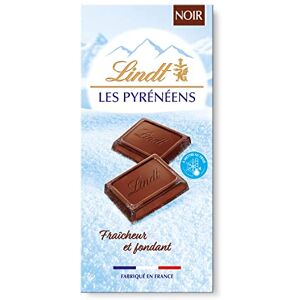 Lindt Tablette LES PYRÉNÉENS Chocolat Noir Frais et Fondant, 150g - Publicité Lindt Tablette LES PYRÉNÉENS Chocolat Noir Frais et Fondant, 150g - Publicité