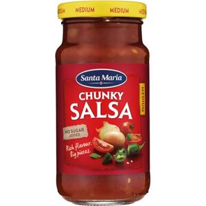 Santa Maria Chunky Salsa Sauce moyen pour la cuisine mexicaine, 230 g - Publicité Santa Maria Chunky Salsa Sauce moyen pour la cuisine mexicaine, 230 g - Publicité