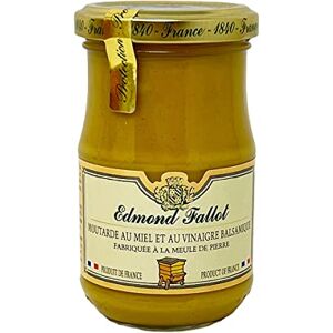 Edmond Fallot Moutarde de Dijon au Miel/Balsamique Bocal 210 g - Publicité Edmond Fallot Moutarde de Dijon au Miel/Balsamique Bocal 210 g - Publicité