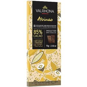 VALRHONA Tablette abinao 85% 70g - Publicité VALRHONA Tablette abinao 85% 70g - Publicité