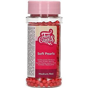 FunCakes Perles en sucre Medium Red 4mm - Publicité FunCakes Perles en sucre Medium Red 4mm - Publicité