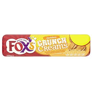 Fox's Biscuits Golden Crunch Cream à la crème goût vanille lot de 4 paquets de 168 g - Publicité Fox's Biscuits Golden Crunch Cream à la crème goût vanille lot de 4 paquets de 168 g - Publicité