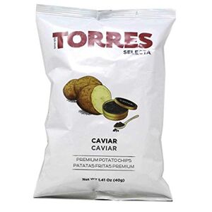 Torres Chips Caviar 40 grammes - Publicité