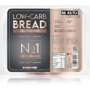 Be Keto BeKeto No1 Keto Pain cétogène 190 g – Pain sans gluten, riche en fibres et protéines, pour régime cétogène et faible en glucides - Publicité Be Keto BeKeto No1 Keto Pain cétogène 190 g – Pain sans gluten, riche en fibres et protéines, pour régime cétogène et faible en glucides - Publicité