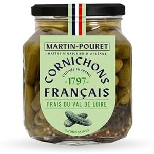 Génerique MARTIN POURET   Cornichons Frais Du Val De Loire 270G   Lot De (4)   livraison offerte - Publicité