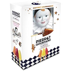 pierrot gourmand Boîte de 40 sucettes au Caramel et Fruits - Publicité pierrot gourmand Boîte de 40 sucettes au Caramel et Fruits - Publicité
