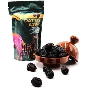 Zayti DATTES AJWA 300G DATTES FRAÎCHES PREMIUM D'ARABIE SAOUDITE 100% Naturelle De La Qualité La Plus Fine, Une Grande Variété De Saveurs Délicieuses. Publicité Zayti DATTES AJWA 300G DATTES FRAÎCHES PREMIUM D'ARABIE SAOUDITE 100% Naturelle De La Qualité La Plus Fine, Une Grande Variété De Saveurs Délicieuses. Publicité