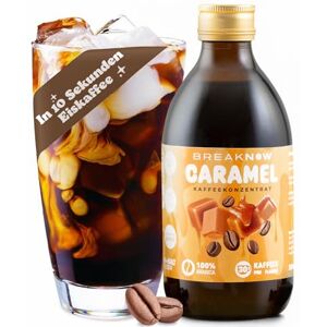 BreakNow GmbH BreakNow Caramel Macchiato Concentré de Café Glacé avec Arôme de Caramel Sirop pour Cappuccino, Frappé Prêt en 10 Secondes 1 Bouteille = 30 - Publicité BreakNow GmbH BreakNow Caramel Macchiato Concentré de Café Glacé avec Arôme de Caramel Sirop pour Cappuccino, Frappé Prêt en 10 Secondes 1 Bouteille = 30 - Publicité