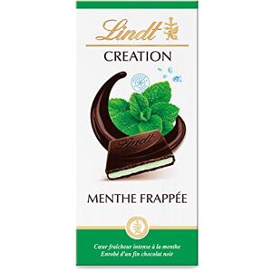 Lindt Création Noir Menthe Frappée 150 g - Publicité Lindt Création Noir Menthe Frappée 150 g - Publicité