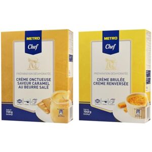 Wine And More METRO Chef Préparations : Caramel beurre salé (720 g) & Crème brulée (1,04kg) - Publicité Wine And More METRO Chef Préparations : Caramel beurre salé (720 g) & Crème brulée (1,04kg) - Publicité