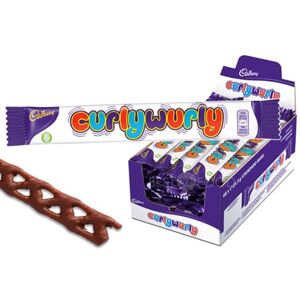 Cadbury Curly Wurly 48 bars - Publicité Cadbury Curly Wurly 48 bars - Publicité