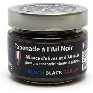 French Black Garlic – Tapenade à l’Ail Noir Français 100g Recette Artisanale à Base d’Olives Noires & Vertes Goût Umami Unique Riche en Antioxydants Idée Cadeau Gourmande Made in France - Publicité French Black Garlic – Tapenade à l’Ail Noir Français 100g Recette Artisanale à Base d’Olives Noires & Vertes Goût Umami Unique Riche en Antioxydants Idée Cadeau Gourmande Made in France - Publicité