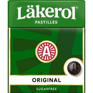 Cloetta Lakerol Original pastilles 4 Des boites of 25g - Publicité Cloetta Lakerol Original pastilles 4 Des boites of 25g - Publicité