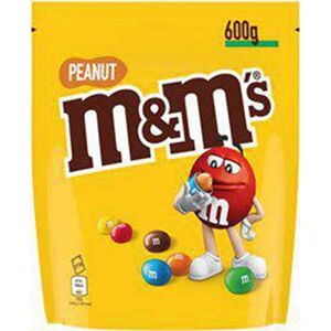 M&M's Cacahuète enrobée de chocolat pochon 600g Le pochon de 600g - Publicité M&M's Cacahuète enrobée de chocolat pochon 600g Le pochon de 600g - Publicité