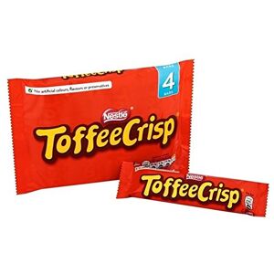 Toffee Crisp Caramel Croquant Multipack 4 X 38G - Publicité Toffee Crisp Caramel Croquant Multipack 4 X 38G - Publicité