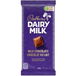 Chocolat à partager Cadbury Dairy Milk - Barre de 180g - Publicité Chocolat à partager Cadbury Dairy Milk - Barre de 180g - Publicité