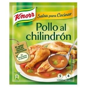 Knorr Salsa Para Cocinar Pollo Al Chilindron 52gr - Publicité Knorr Salsa Para Cocinar Pollo Al Chilindron 52gr - Publicité