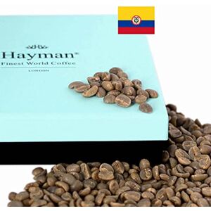 Hayman - Finest World Coffee 100% Café Manos Juntas de Colombie Grains de café vert Non torréfié (1 x Paquet de 340g/12oz) - Publicité Hayman - Finest World Coffee 100% Café Manos Juntas de Colombie Grains de café vert Non torréfié (1 x Paquet de 340g/12oz) - Publicité