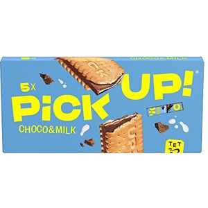 PiCK UP! PiCK UP ChocoundMilk Lot de 5 barres à biscuits au chocolat au lait et crème au lait (5 x 28 g) - Publicité PiCK UP! PiCK UP ChocoundMilk Lot de 5 barres à biscuits au chocolat au lait et crème au lait (5 x 28 g) - Publicité