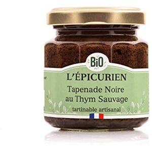 L'épicurien L'Ã picurien Tapenade Noire au Thym Sauvage Bio - Publicité L'épicurien L'Ã picurien Tapenade Noire au Thym Sauvage Bio - Publicité