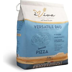 agricola PIANO – Versatile 240 Farine de Blé Tendre Type 55 kg 5 Type 0 Italien pour Pizza Napolitaine Farine Italienne Naturelle sans Additifs avec Germe, Idéale pour Pizza Napolitaine - Publicité agricola PIANO – Versatile 240 Farine de Blé Tendre Type 55 kg 5 Type 0 Italien pour Pizza Napolitaine Farine Italienne Naturelle sans Additifs avec Germe, Idéale pour Pizza Napolitaine - Publicité