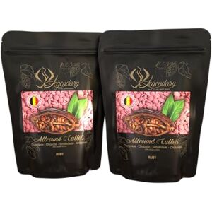 Legendary - it's all about beans Legendary CALLETS Originales pastilles, drops de chocolat belge pour fondue, fontaines, couverture. cacao à boire et plus (Ruby, 2 x 1 kg) - Publicité Legendary - it's all about beans Legendary CALLETS Originales pastilles, drops de chocolat belge pour fondue, fontaines, couverture. cacao à boire et plus (Ruby, 2 x 1 kg) - Publicité
