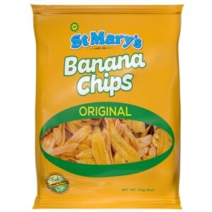 SKSt Marys Banana Chips Family 142g Box of 30 - Publicité