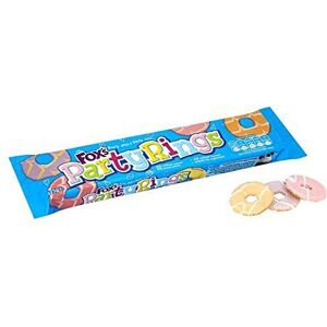 Fox's Biscuits Party Rings avec glaçage lot de 4 paquets de 125 g - Publicité Fox's Biscuits Party Rings avec glaçage lot de 4 paquets de 125 g - Publicité