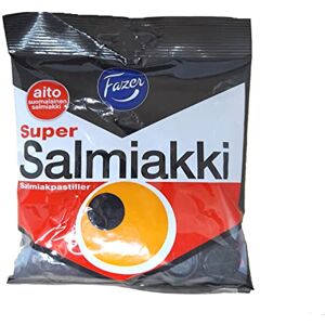 Fazer 2 Bags (80g) of Super Salmiakki - Publicité Fazer 2 Bags (80g) of Super Salmiakki - Publicité