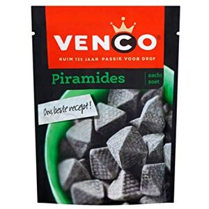 Venco Réglisse douce Pyramides Douces Poids total 250 grammes - Publicité Venco Réglisse douce Pyramides Douces Poids total 250 grammes - Publicité