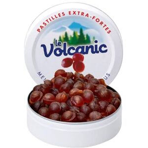 Volcanic Le Pastilles extra-fortes Goût Menthol Pin Eucalyptus (50g de bonbons) - Publicité Volcanic Le Pastilles extra-fortes Goût Menthol Pin Eucalyptus (50g de bonbons) - Publicité