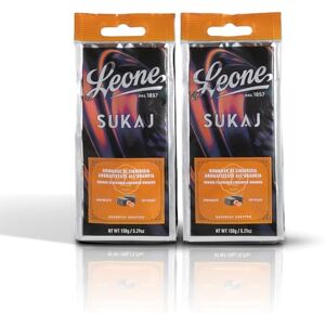 Pastiglie Leone Leone depuis 1857 Sachet Bonbons Réglisse Sukaj Bonbons Gommeux à la Réglisse aromatisés à l'Orange 2 Sachets de 150gr (2 x 150gr) - Publicité Pastiglie Leone Leone depuis 1857 Sachet Bonbons Réglisse Sukaj Bonbons Gommeux à la Réglisse aromatisés à l'Orange 2 Sachets de 150gr (2 x 150gr) - Publicité