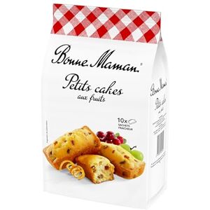 Bonne Maman Petits Cakes aux Fruits Pur-Beurre Le paquet de 300g - Publicité Bonne Maman Petits Cakes aux Fruits Pur-Beurre Le paquet de 300g - Publicité