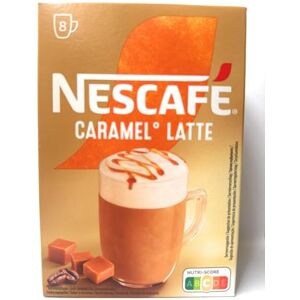 Nescafe Paquets De Café Instantané Gold Caramel Latte 8 Stuks Gold Caramel Latte 8 Pieces Poids Total 136 grams - Publicité Nescafe Paquets De Café Instantané Gold Caramel Latte 8 Stuks Gold Caramel Latte 8 Pieces Poids Total 136 grams - Publicité