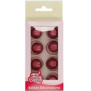 Funcakes - Pearl Ruby - Rouge métallisé - Perles chocolatées - Publicité Funcakes - Pearl Ruby - Rouge métallisé - Perles chocolatées - Publicité