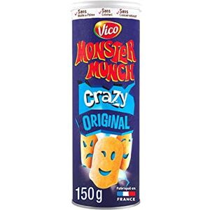 CAROUF MONSTER MUNCH Chips tuiles crazy original Le paquet de 150g - Publicité CAROUF MONSTER MUNCH Chips tuiles crazy original Le paquet de 150g - Publicité