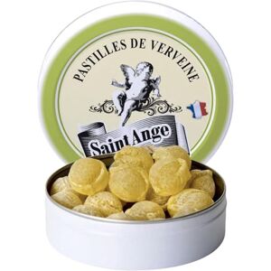 Saint Ange Pastilles Saint-Ange Bonbons Traditionnels 100% Français (Verveine) - Publicité Saint Ange Pastilles Saint-Ange Bonbons Traditionnels 100% Français (Verveine) - Publicité