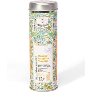 QUAI SUD Thé Vert Glacé 75g Orange Sanguine-Mangue - Publicité QUAI SUD Thé Vert Glacé 75g Orange Sanguine-Mangue - Publicité