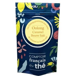 absolugreen Thé Oolong Caramel Beurre Salé Comptoir Français du Thé Saveur Gourmande Sucrée & Salée Infusion Réconfortante En Vrac 80g Semi-fermenté Premium Idéal Pause Gourmande Et Détente - Publicité absolugreen Thé Oolong Caramel Beurre Salé Comptoir Français du Thé Saveur Gourmande Sucrée & Salée Infusion Réconfortante En Vrac 80g Semi-fermenté Premium Idéal Pause Gourmande Et Détente - Publicité