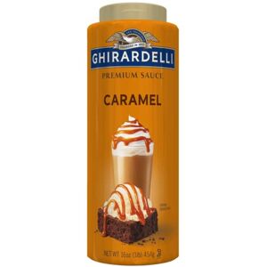 Ghirardelli Caramel Flavored Sauce 17 oz. bottle - Publicité Ghirardelli Caramel Flavored Sauce 17 oz. bottle - Publicité