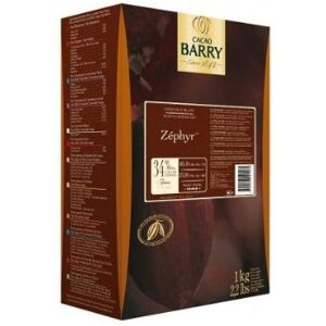 Cacao Barry Chocolat Blanc Zephyr 34 % pistoles 1 kg - Publicité Cacao Barry Chocolat Blanc Zephyr 34 % pistoles 1 kg - Publicité