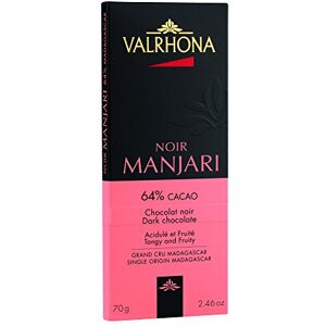 VALRHONA Tablettes Grands Crus Chocolat Noir Manjari 64% 70g - Publicité VALRHONA Tablettes Grands Crus Chocolat Noir Manjari 64% 70g - Publicité